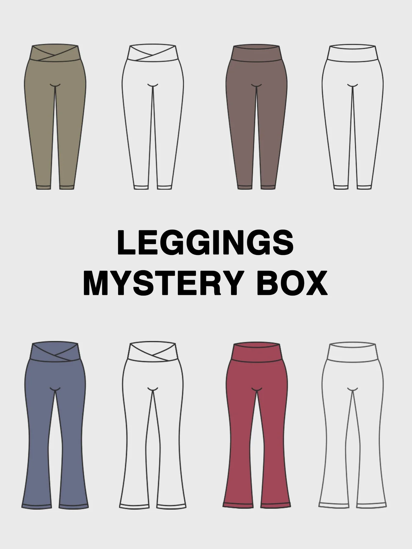 Activewear Mystery Box – Leggings, Shorts or Tops - Image 2