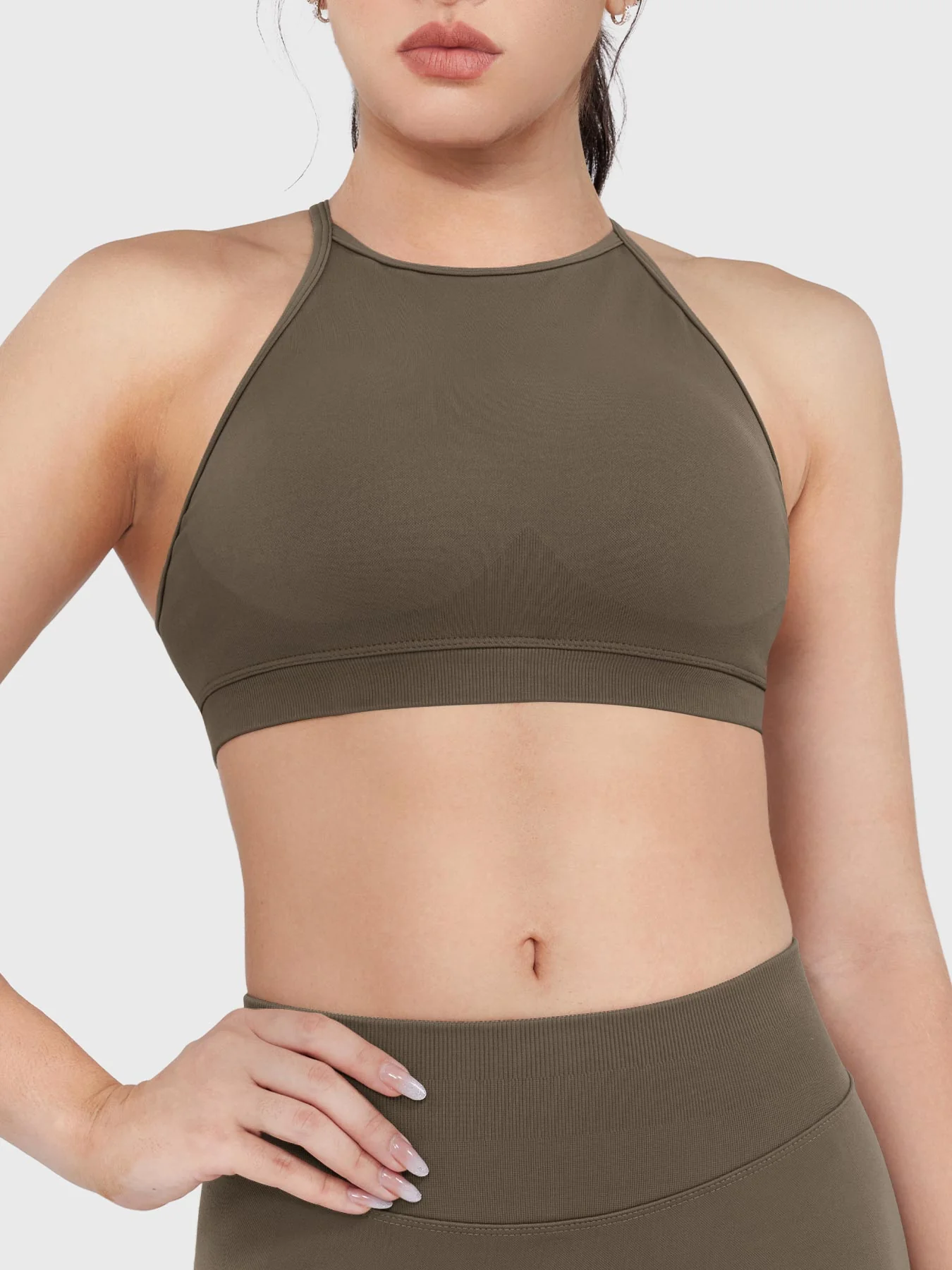 Yeoreo Acuffny Criss-cross Strap Backless Sports Bra - Image 13
