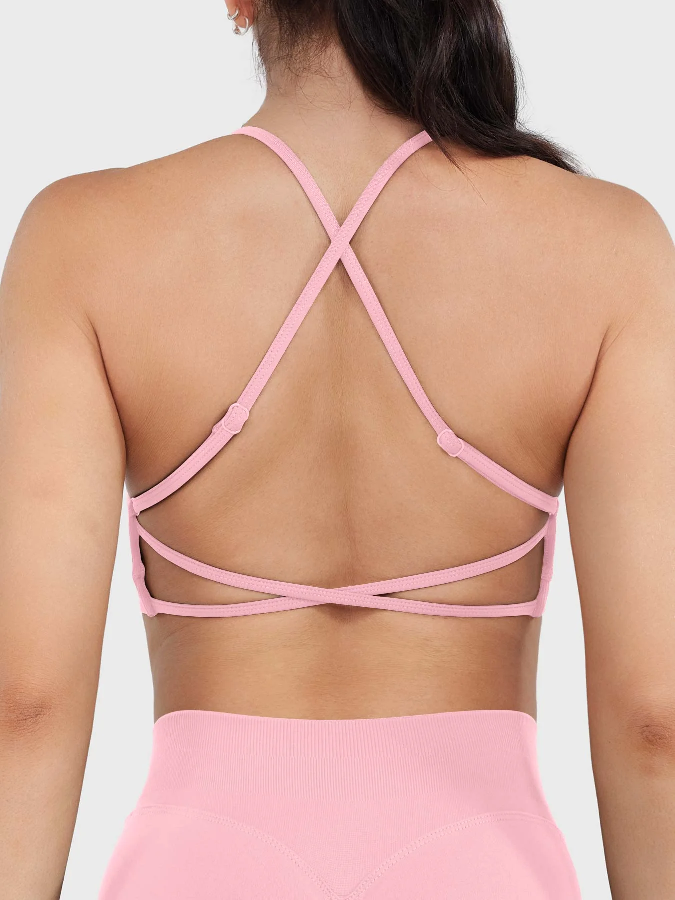 Yeoreo Acuffny Criss-cross Strap Backless Sports Bra - Image 23