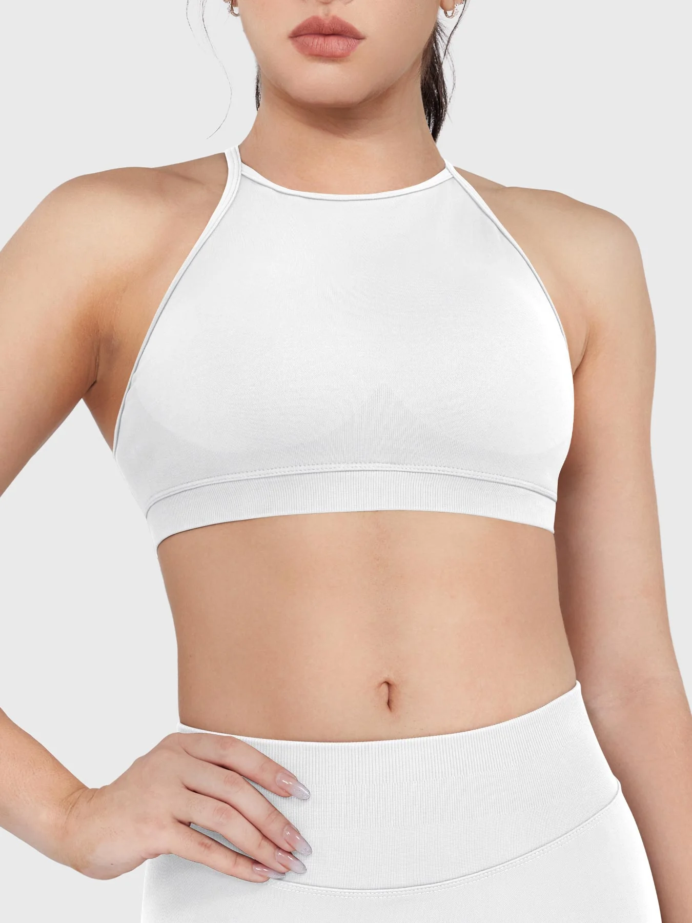 Yeoreo Acuffny Criss-cross Strap Backless Sports Bra - Image 25