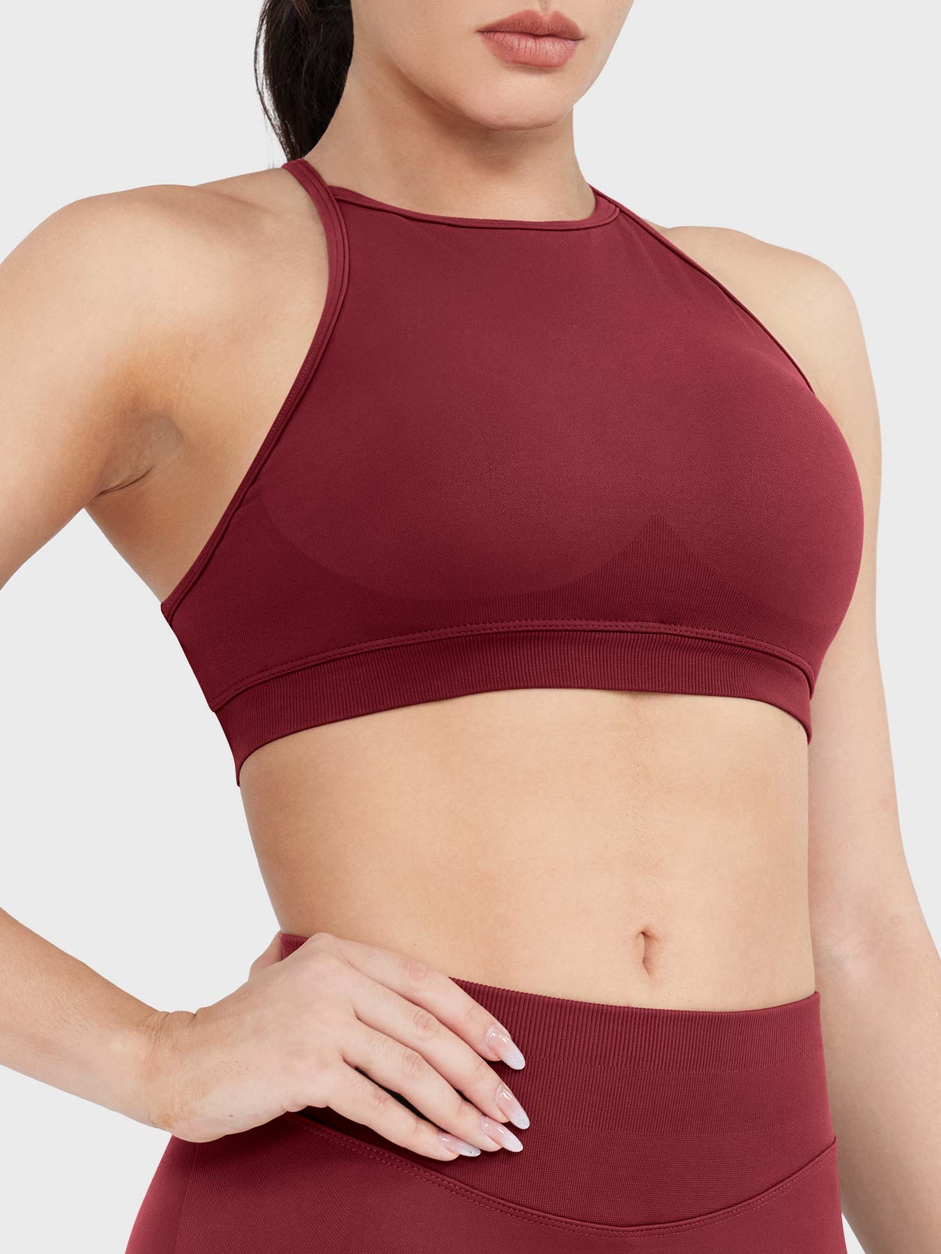 Yeoreo Acuffny Criss-cross Strap Backless Sports Bra - Image 4