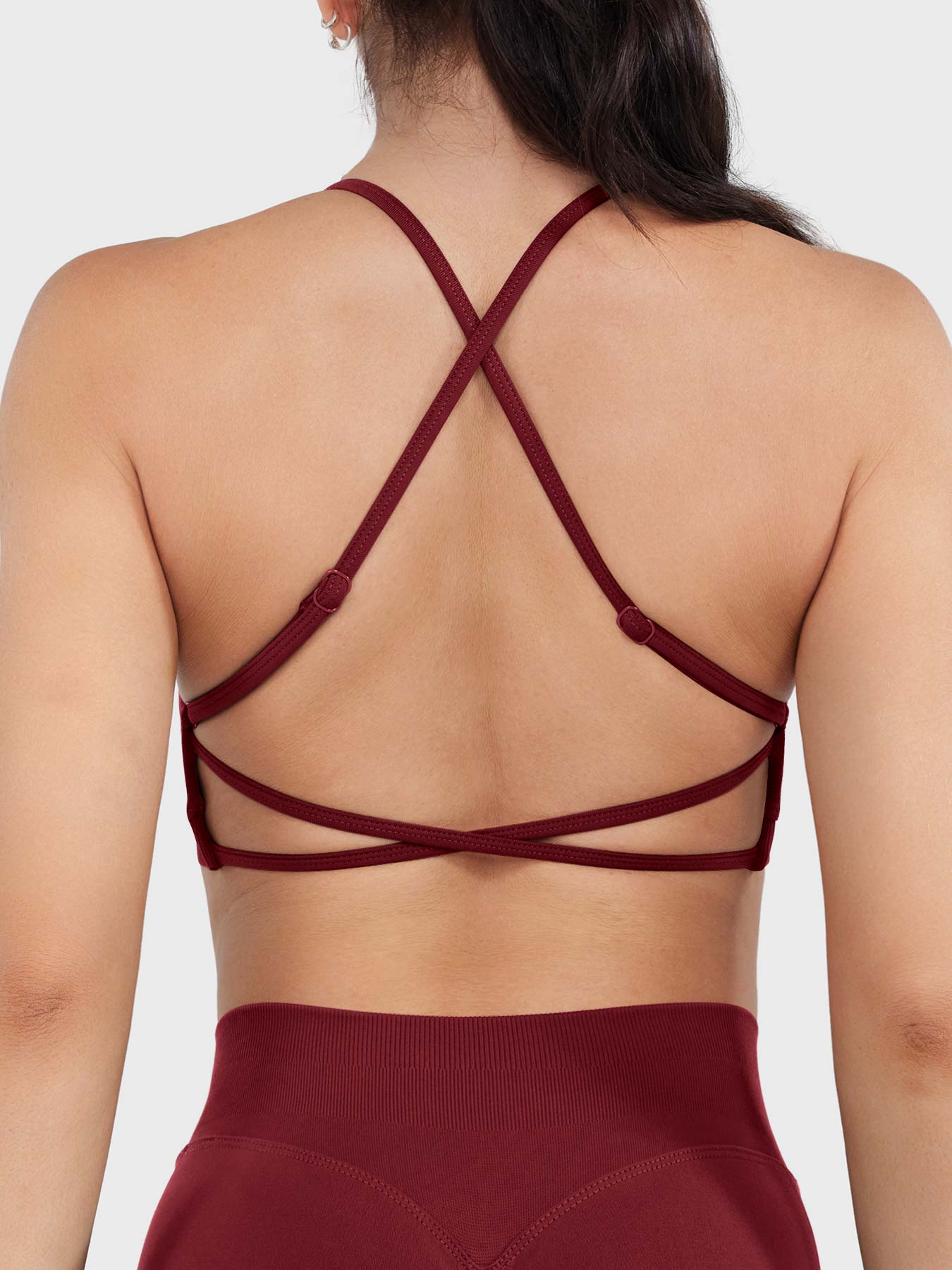 Yeoreo Acuffny Criss-cross Strap Backless Sports Bra - Image 5
