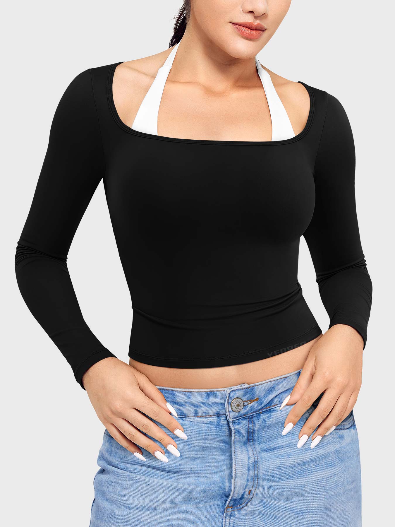 Yeoreo Arleney Square Neck Long Sleeve - Image 11