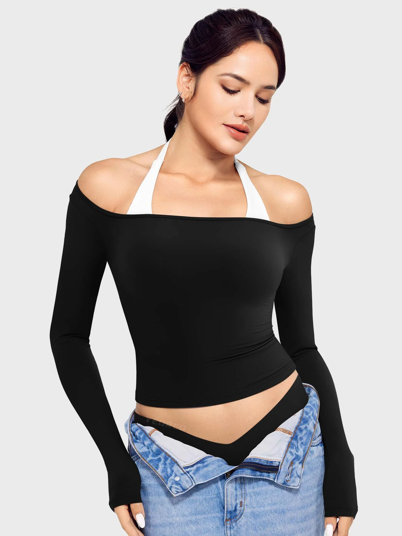 Yeoreo Arleney Square Neck Long Sleeve - Image 13