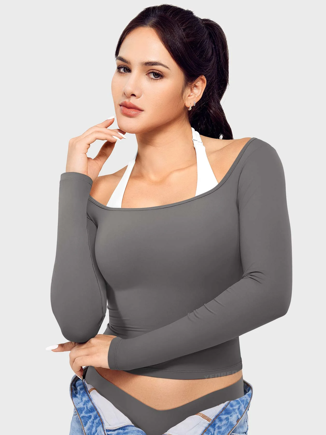 Yeoreo Arleney Square Neck Long Sleeve - Image 19