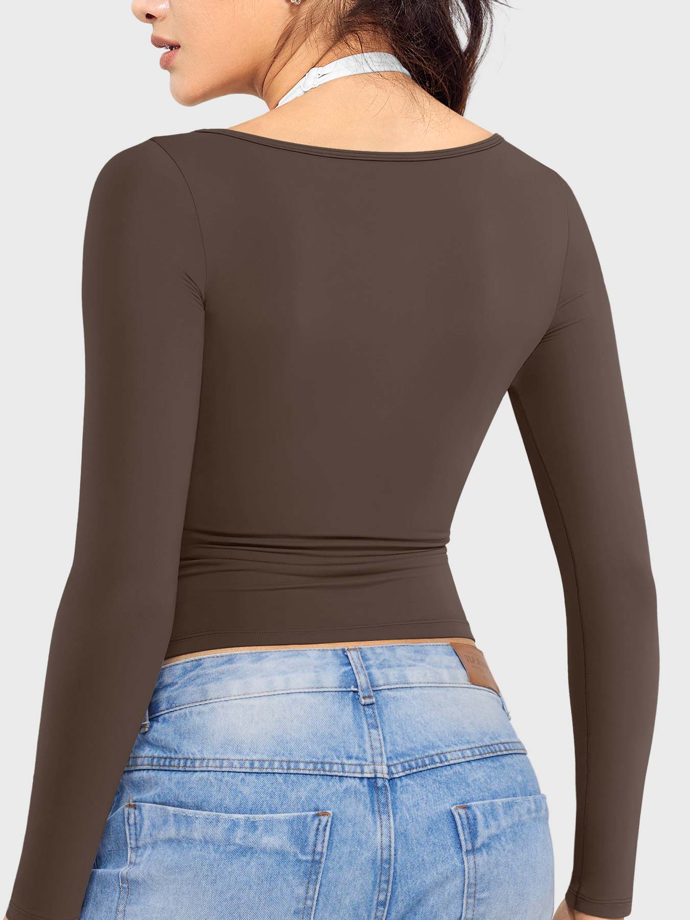 Yeoreo Arleney Square Neck Long Sleeve - Image 2