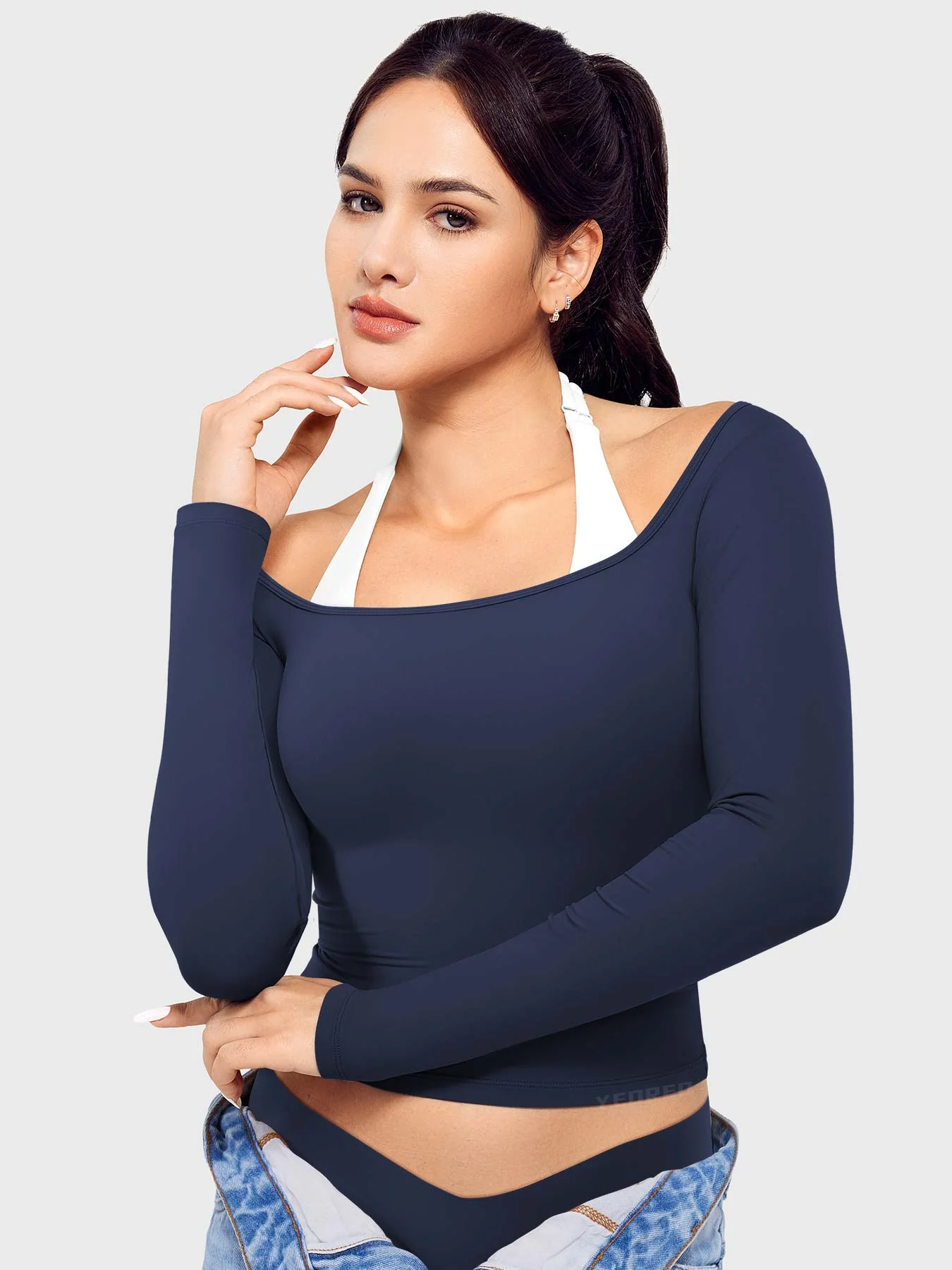 Yeoreo Arleney Square Neck Long Sleeve - Image 24