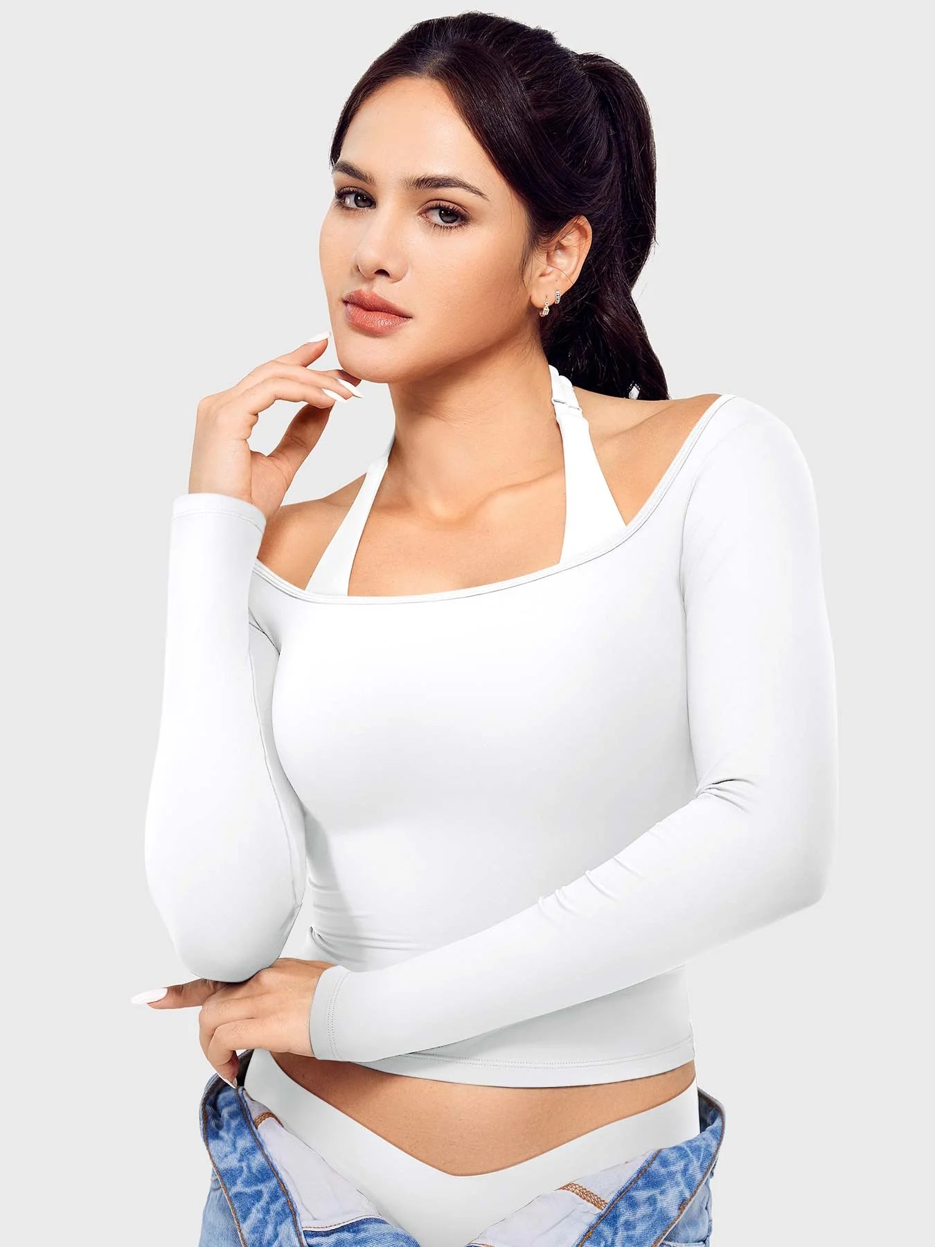 Yeoreo Arleney Square Neck Long Sleeve - Image 29