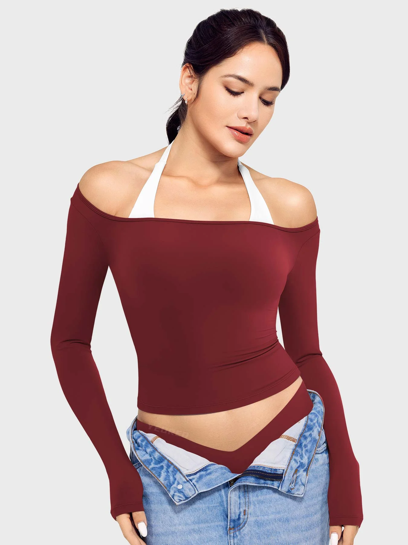 Yeoreo Arleney Square Neck Long Sleeve - Image 8