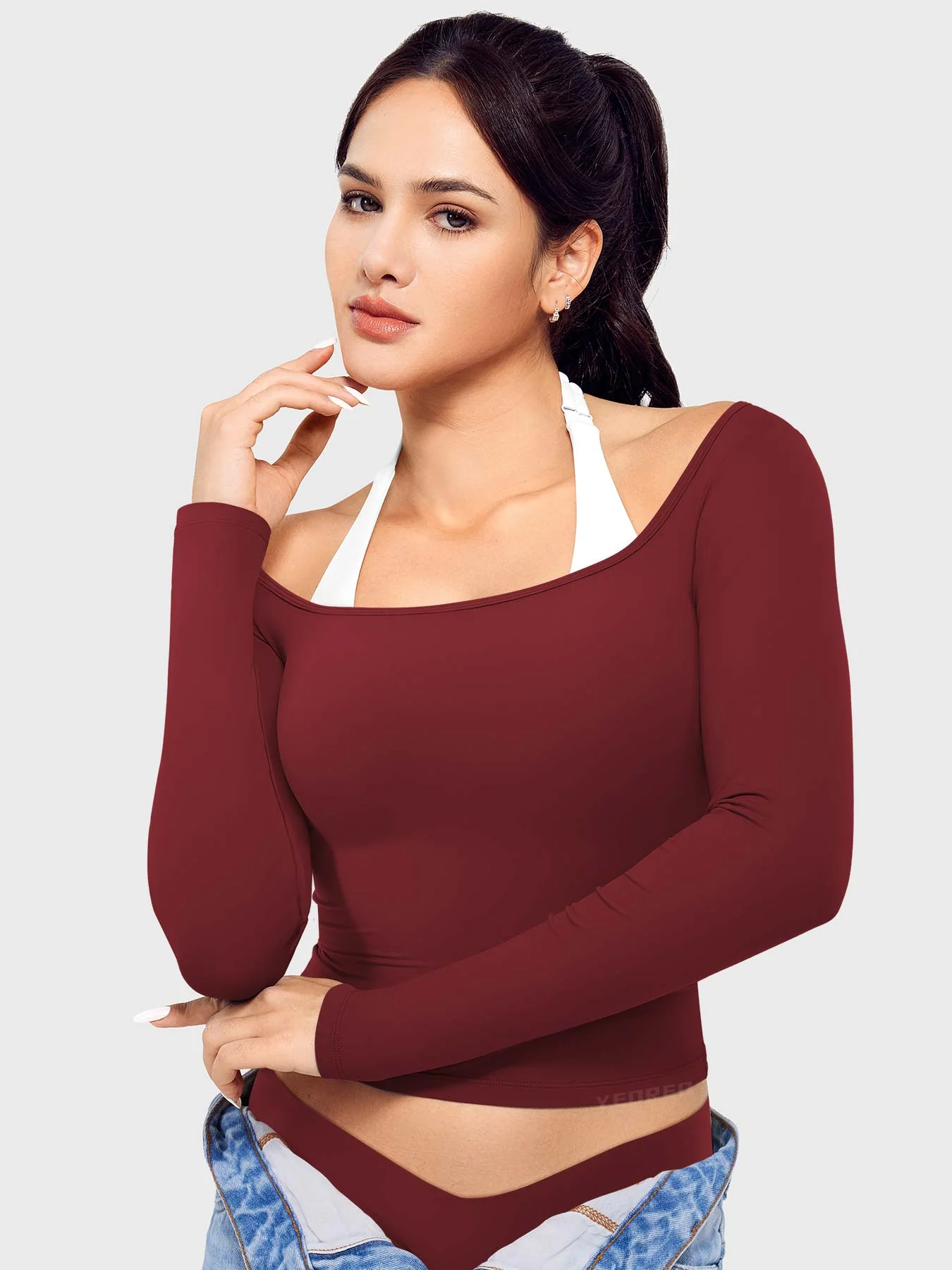 Yeoreo Arleney Square Neck Long Sleeve - Image 9