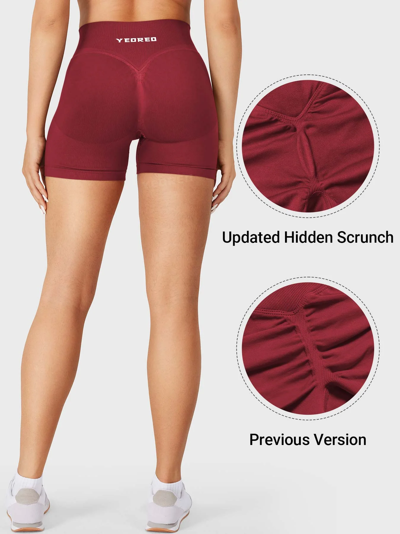 Yeoreo Baderiy 4.5" V-Waistband Seamless Shorts - Image 25