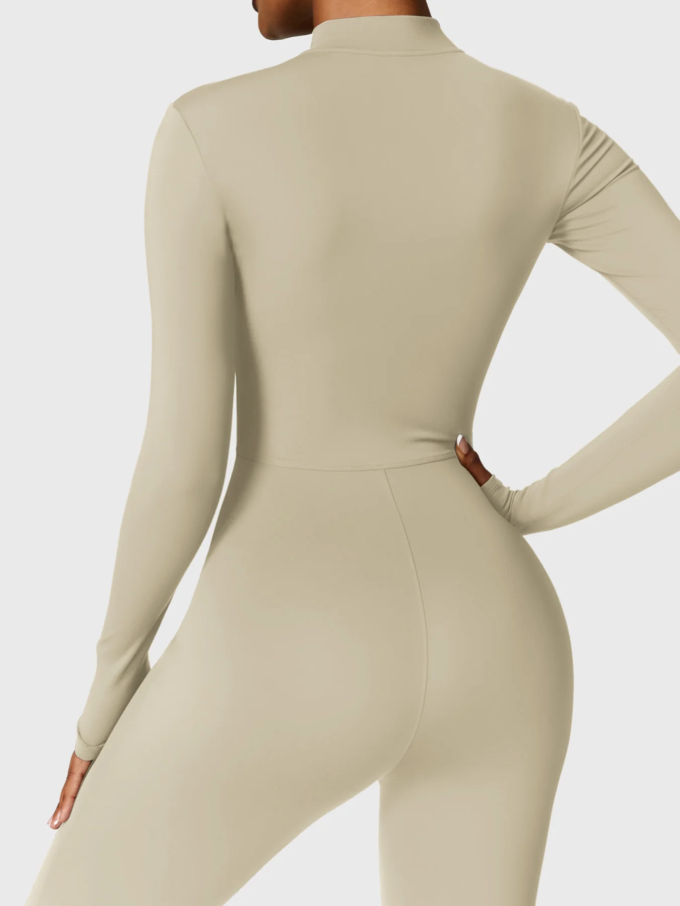 Yeoreo Belle Fleece Long Sleeve Zipper Jumpsuit - Image 79