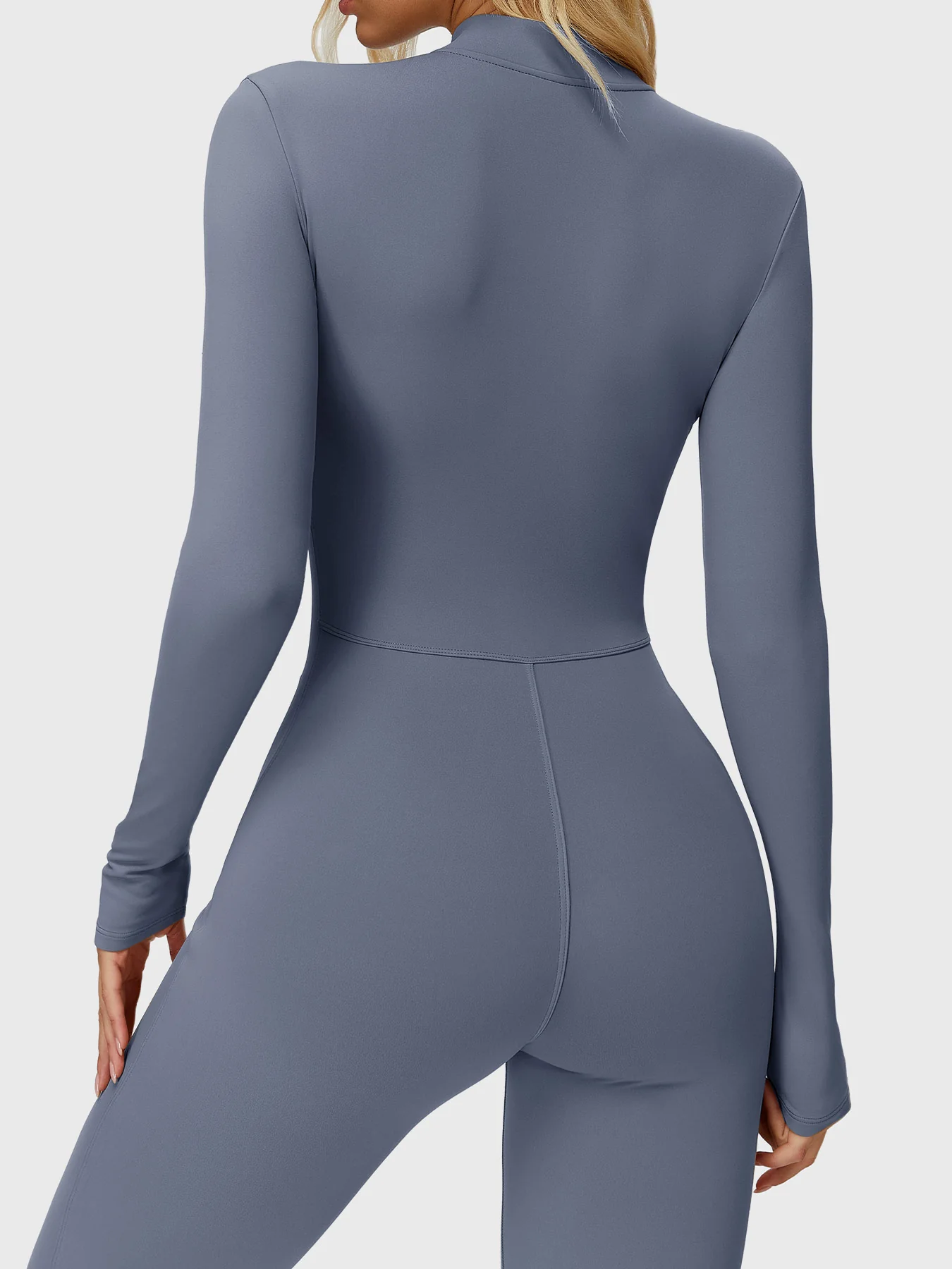 Yeoreo Belle Long Sleeve Zipper Flared Jumpsuit - Image 54