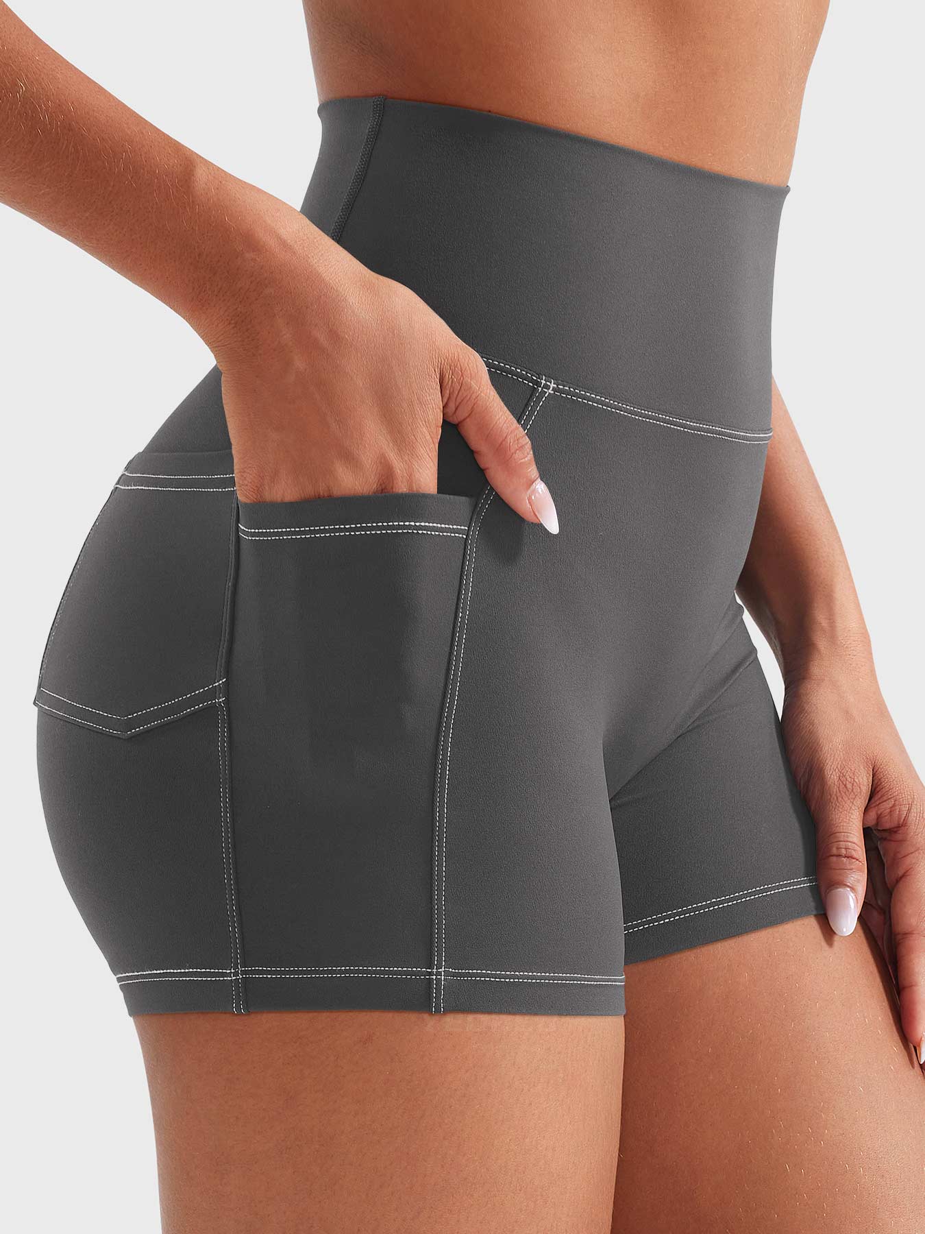 Yeoreo Bernicy 3.6" Faux Denim Shorts - Image 14