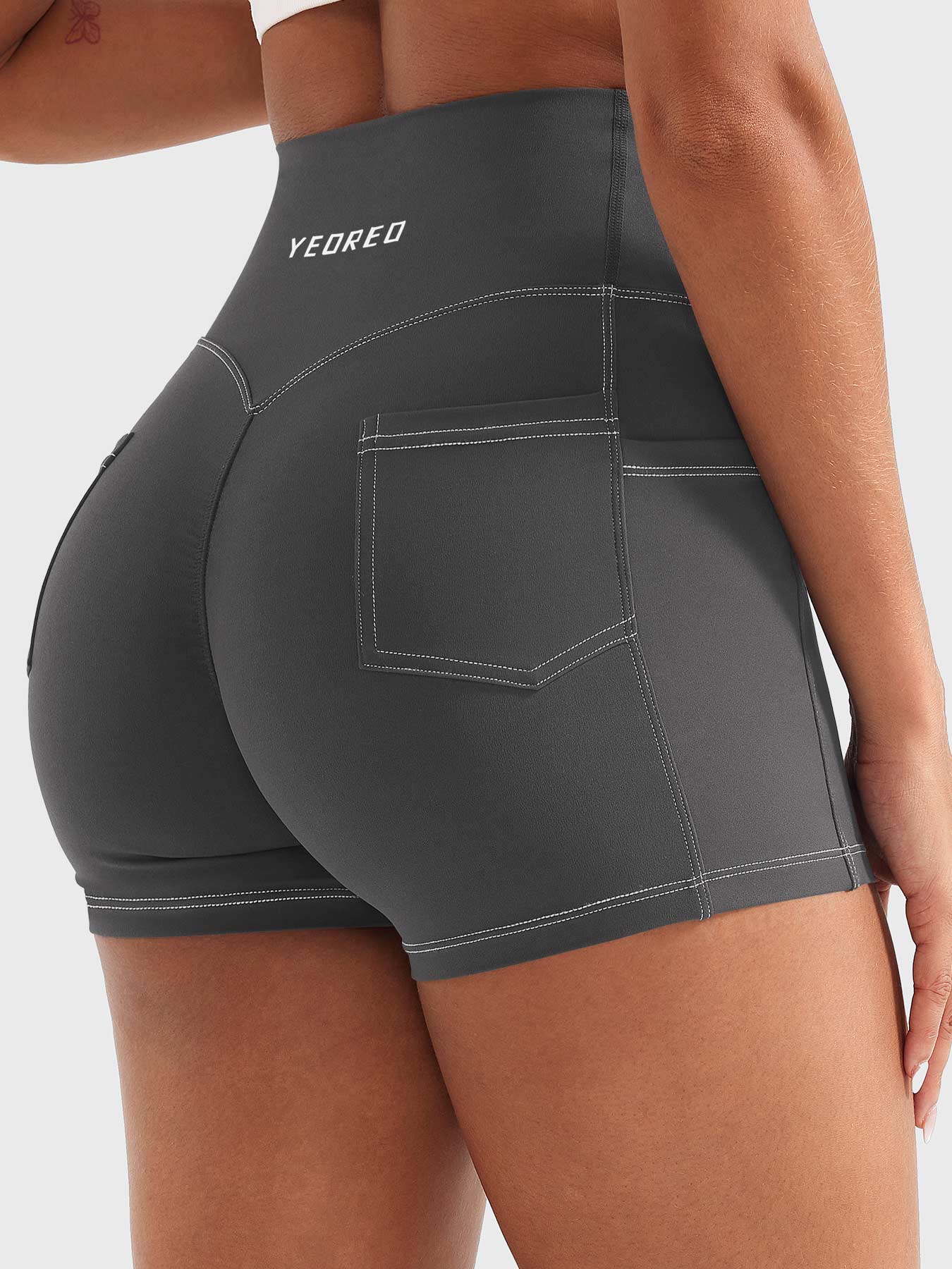 Yeoreo Bernicy 3.6" Faux Denim Shorts - Image 16
