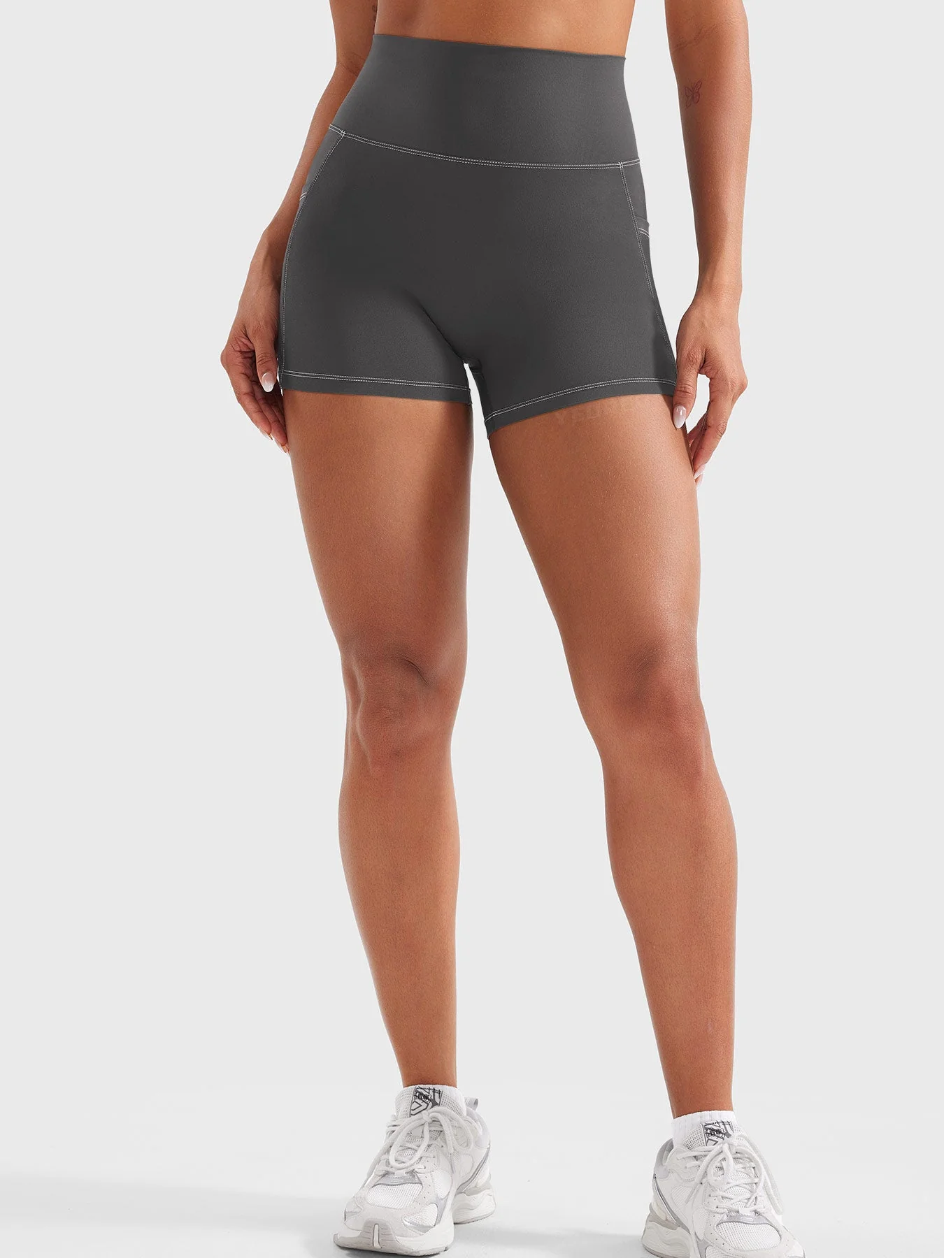 Yeoreo Bernicy 3.6" Faux Denim Shorts - Image 17