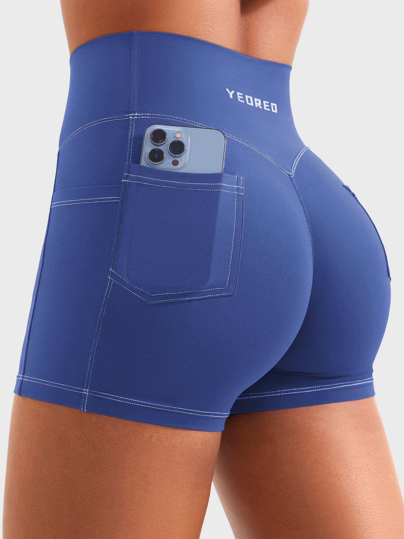 Yeoreo Bernicy 3.6" Faux Denim Shorts - Image 21