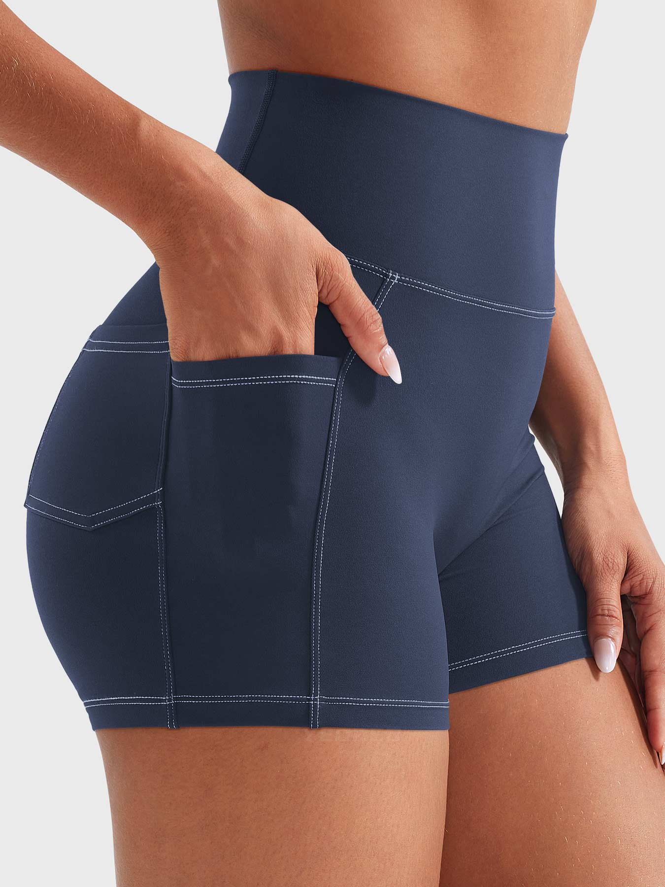 Yeoreo Bernicy 3.6" Faux Denim Shorts - Image 26