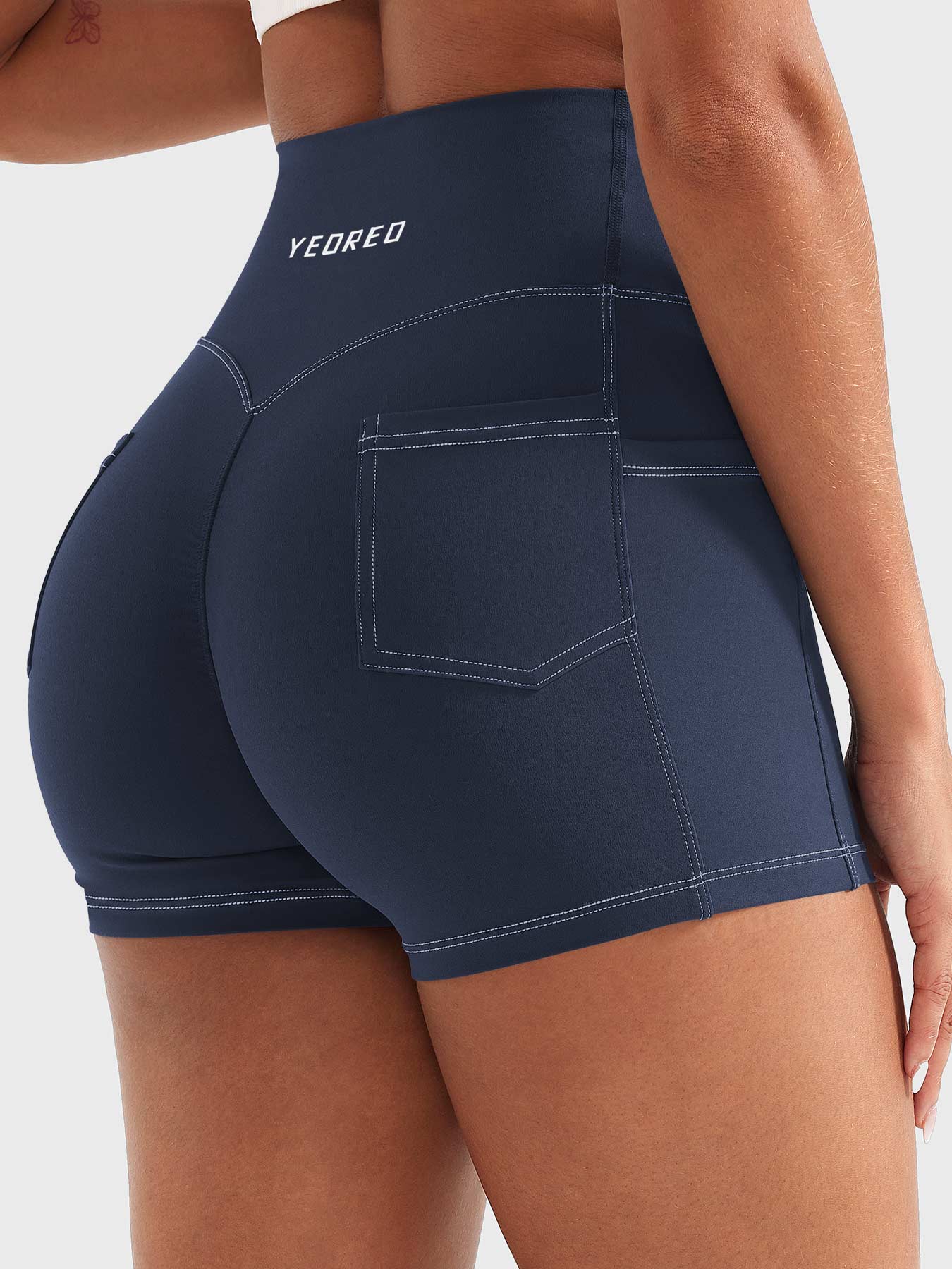 Yeoreo Bernicy 3.6" Faux Denim Shorts - Image 28
