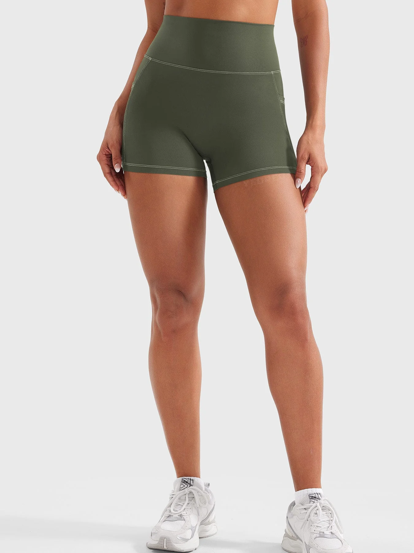 Yeoreo Bernicy 3.6" Faux Denim Shorts - Image 5