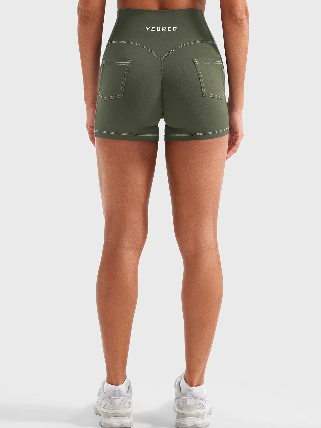 Yeoreo Bernicy 3.6" Faux Denim Shorts - Image 6