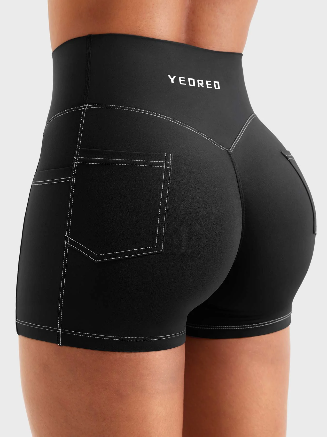 Yeoreo Bernicy 3.6" Faux Denim Shorts - Image 7