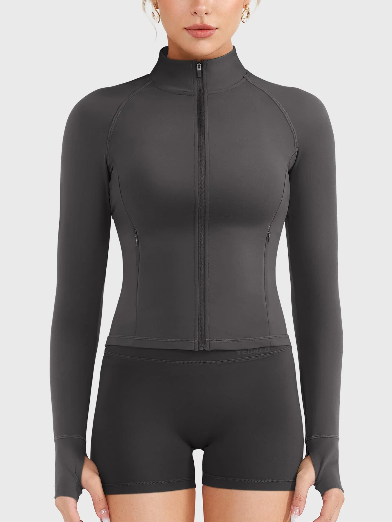 Yeoreo Candecy Zip Up Jacket with Pockets - Image 12