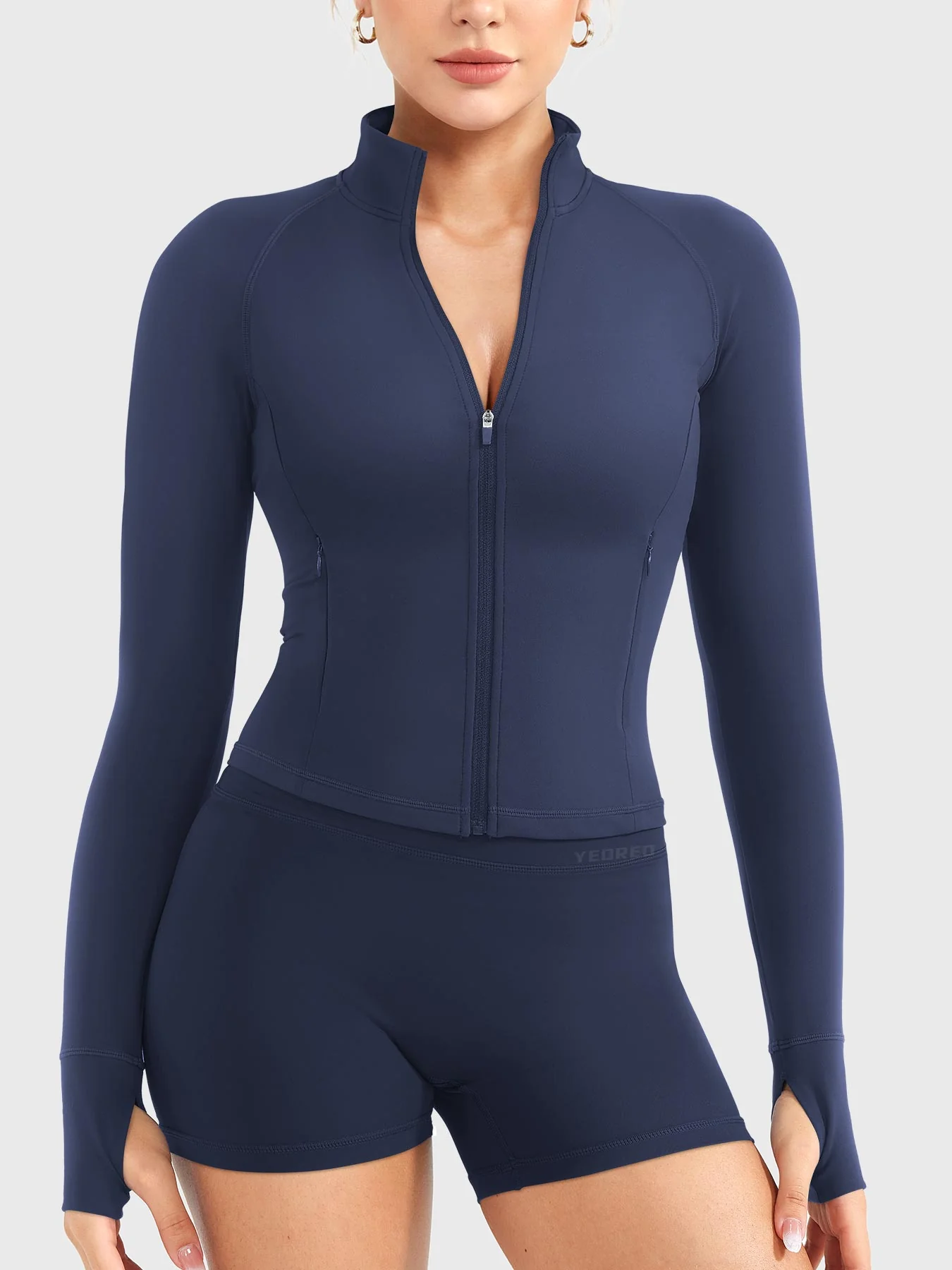 Yeoreo Candecy Zip Up Jacket with Pockets - Image 13