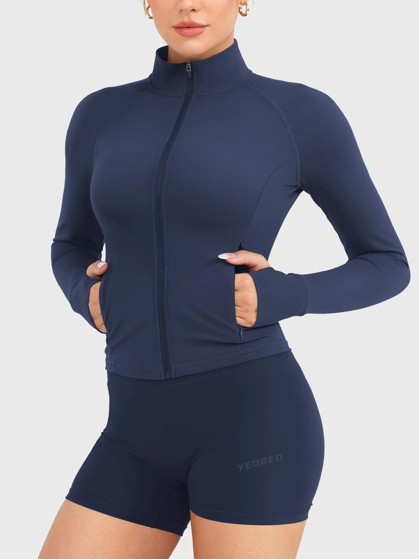 Yeoreo Candecy Zip Up Jacket with Pockets - Image 15