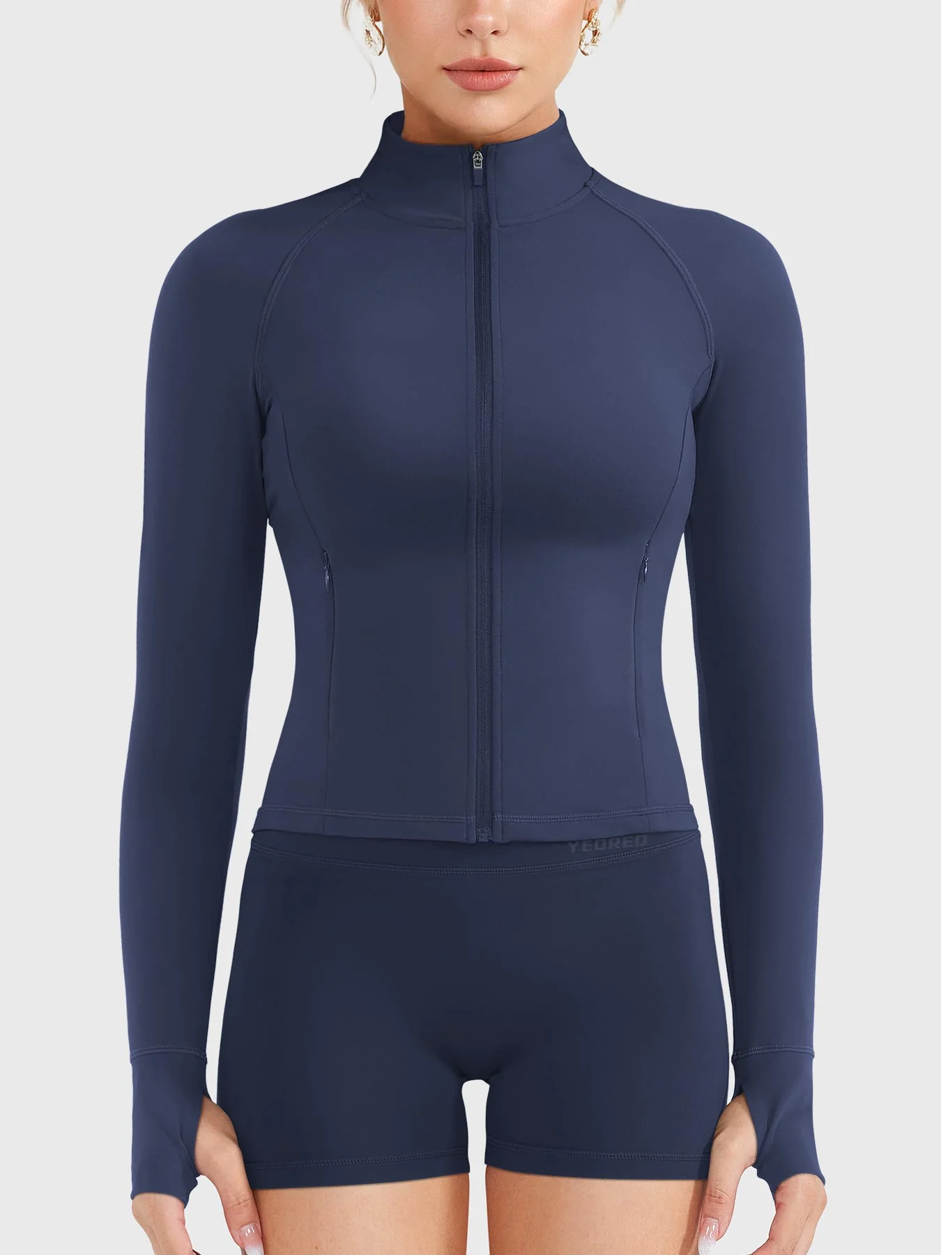 Yeoreo Candecy Zip Up Jacket with Pockets - Image 18