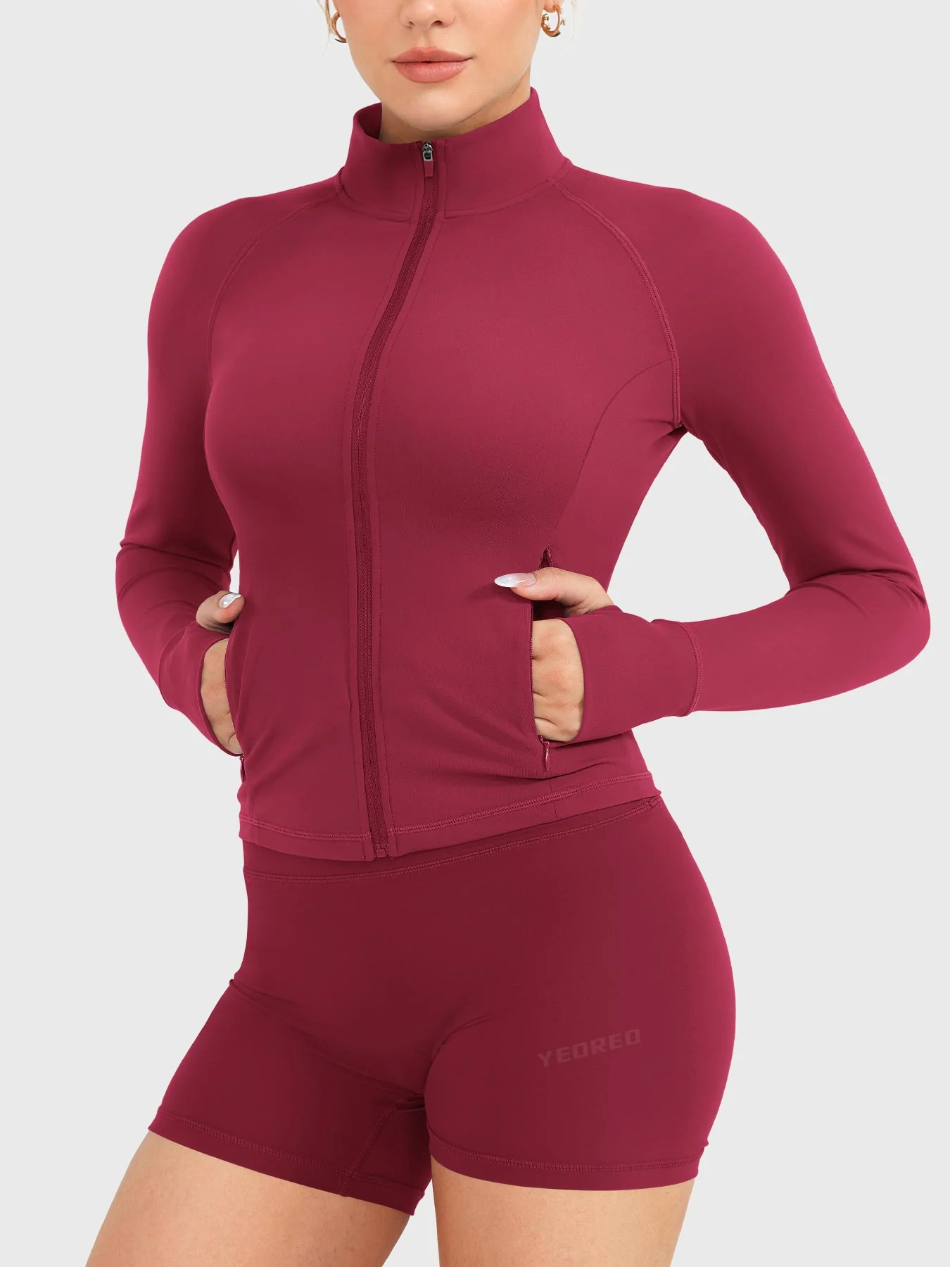 Yeoreo Candecy Zip Up Jacket with Pockets - Image 21