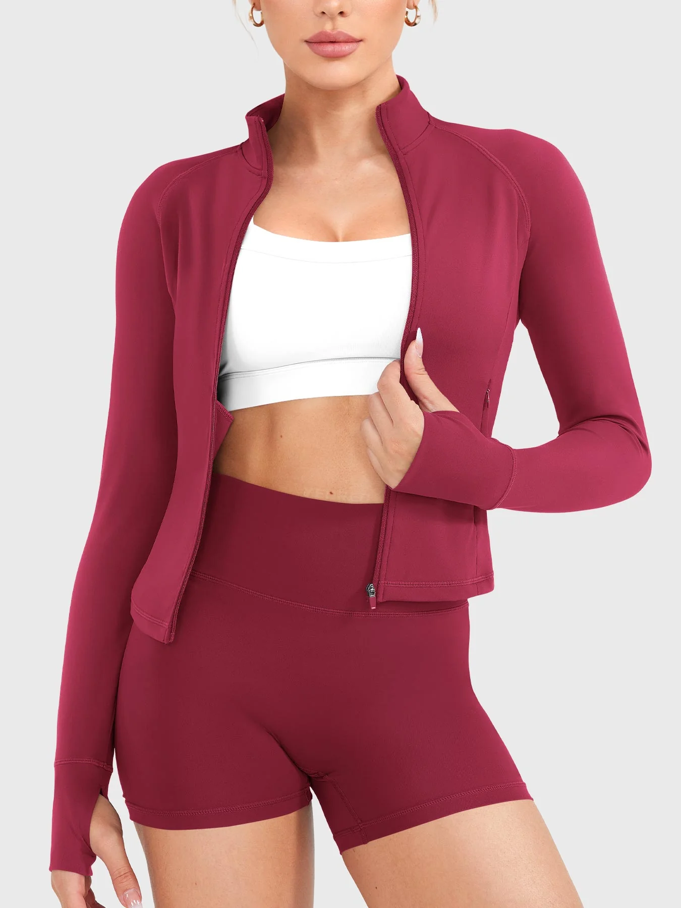 Yeoreo Candecy Zip Up Jacket with Pockets - Image 23