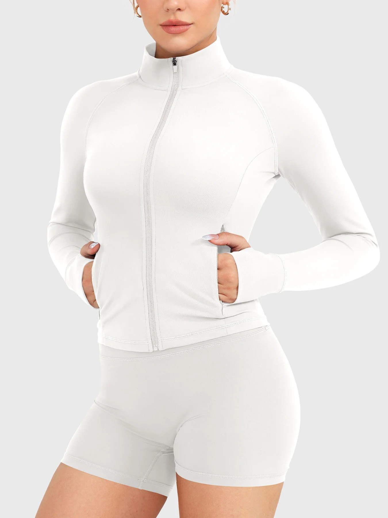 Yeoreo Candecy Zip Up Jacket with Pockets - Image 27