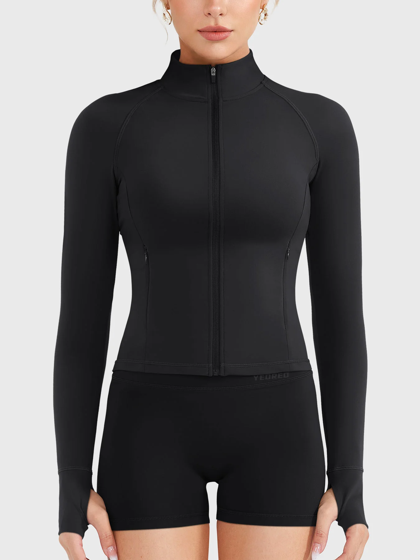 Yeoreo Candecy Zip Up Jacket with Pockets - Image 6