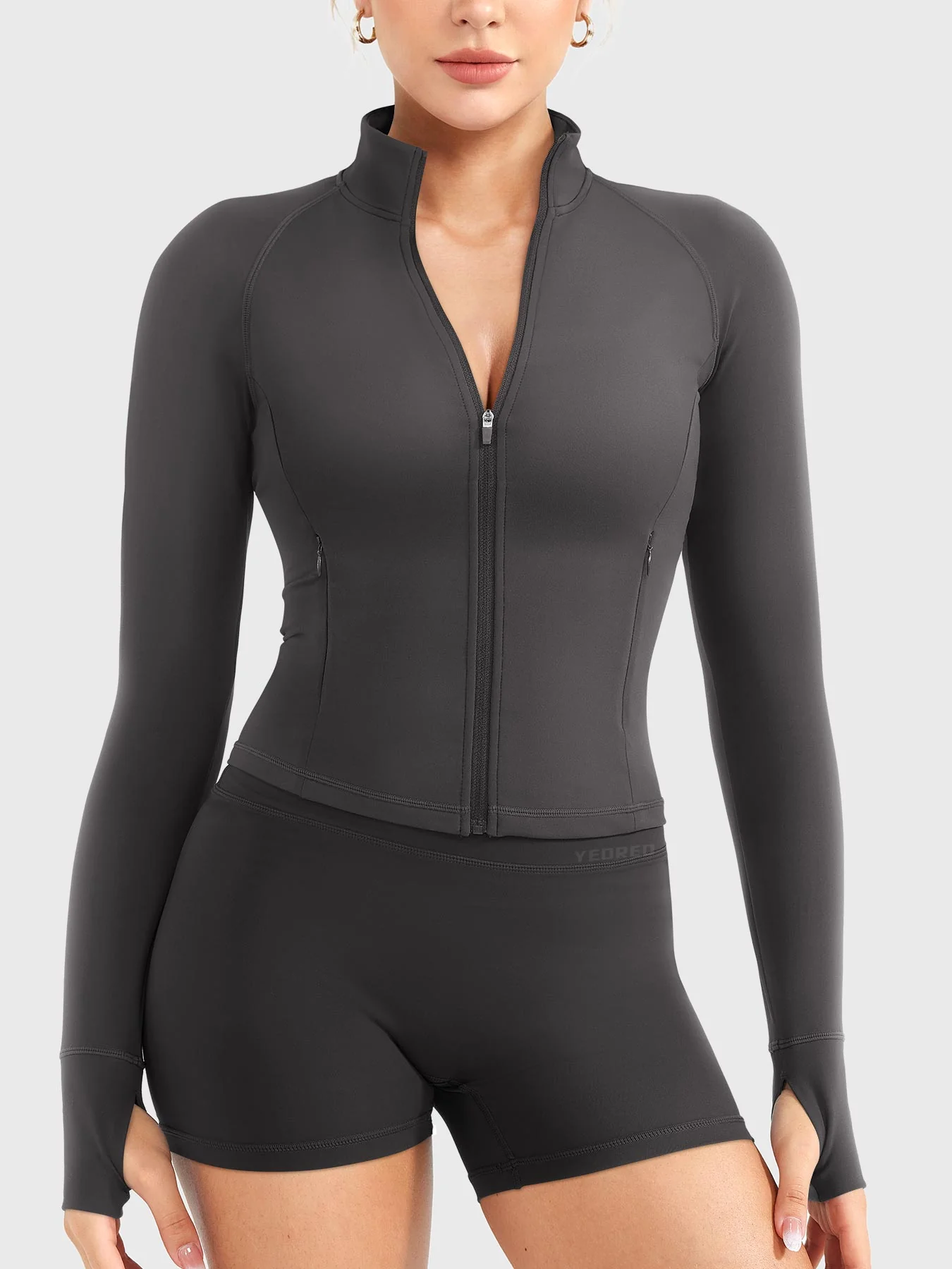 Yeoreo Candecy Zip Up Jacket with Pockets - Image 7