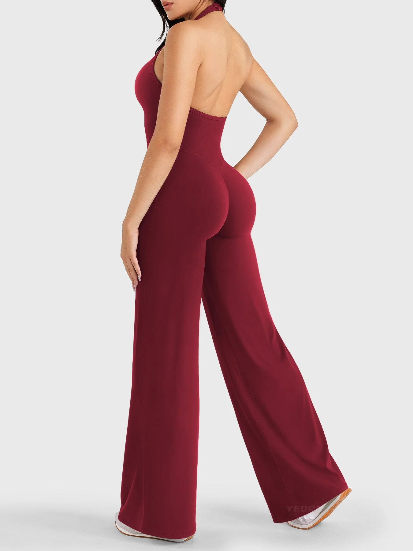 Yeoreo Cathylie Halter Straight Leg Jumpsuit - Image 13