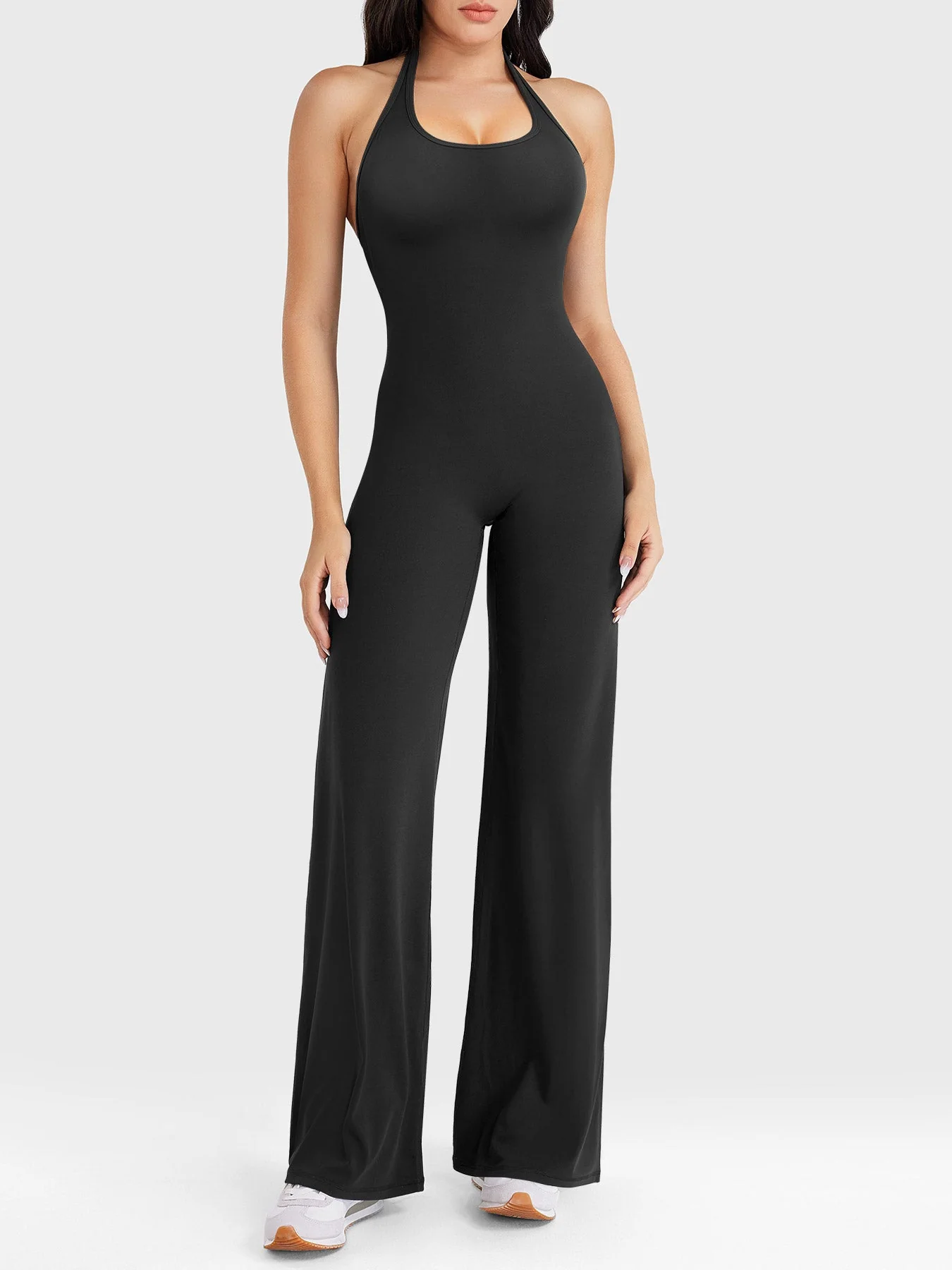Yeoreo Cathylie Halter Straight Leg Jumpsuit - Image 16