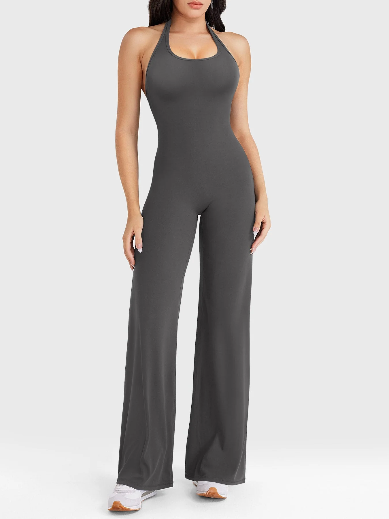 Yeoreo Cathylie Halter Straight Leg Jumpsuit - Image 21