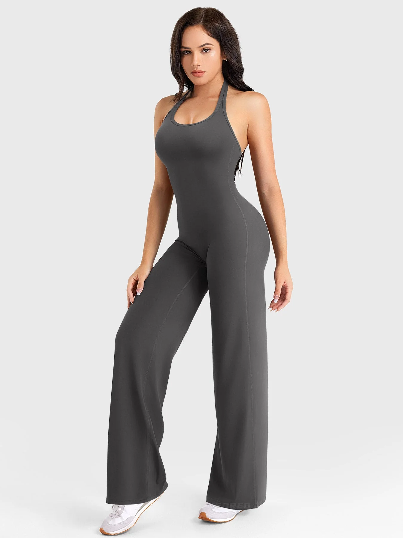 Yeoreo Cathylie Halter Straight Leg Jumpsuit - Image 24
