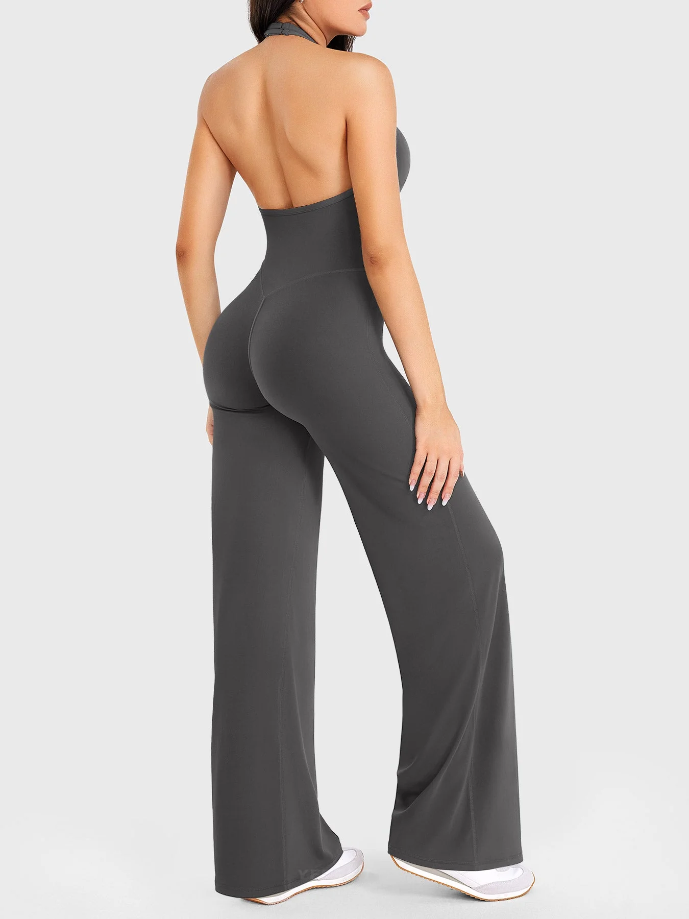 Yeoreo Cathylie Halter Straight Leg Jumpsuit - Image 25