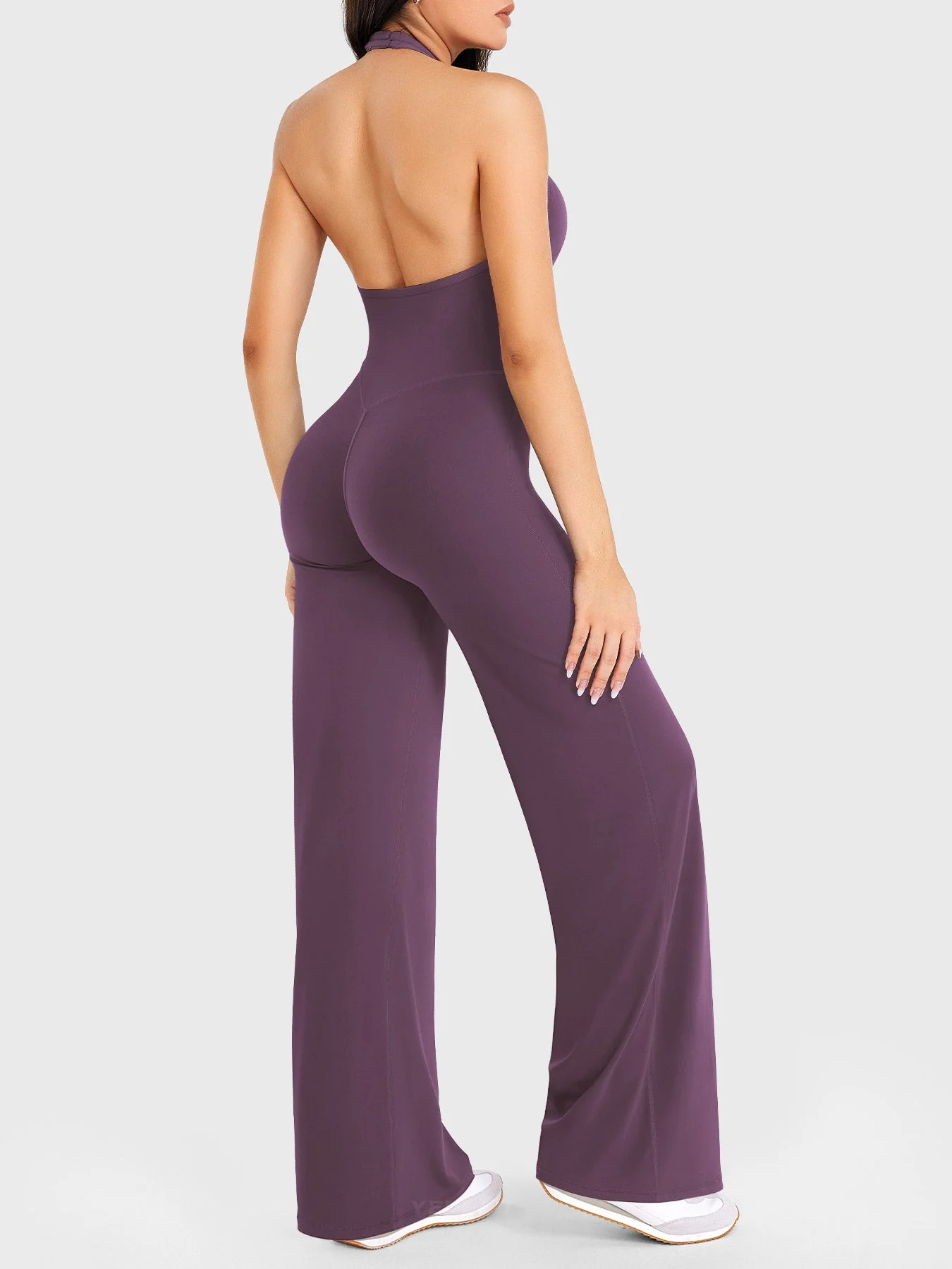 Yeoreo Cathylie Halter Straight Leg Jumpsuit - Image 5