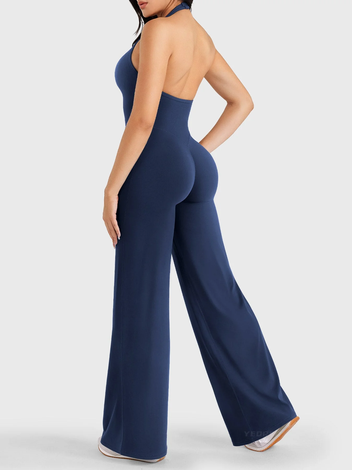 Yeoreo Cathylie Halter Straight Leg Jumpsuit - Image 8