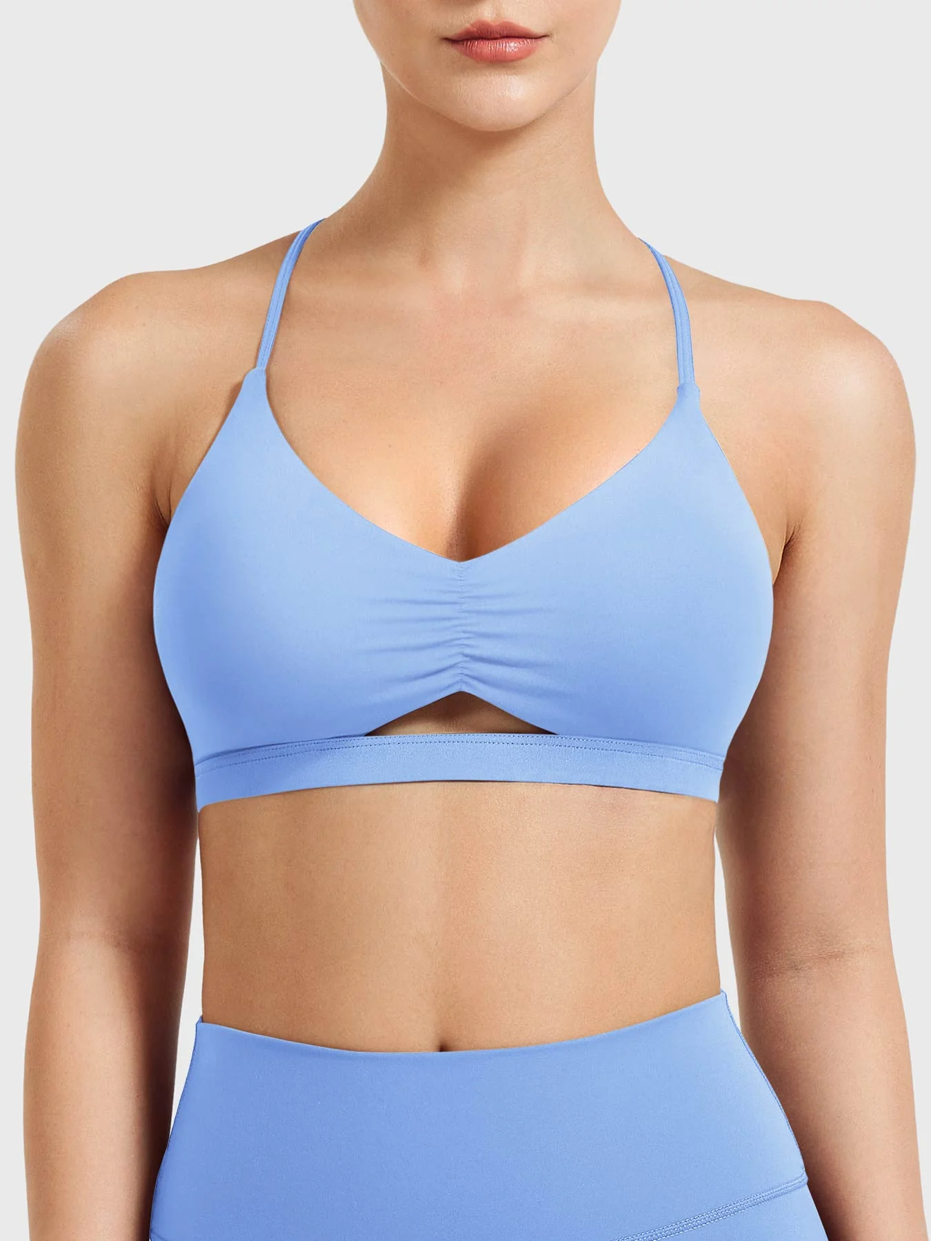 Yeoreo Chilene Criss Cross Back Sports Bra - Image 2