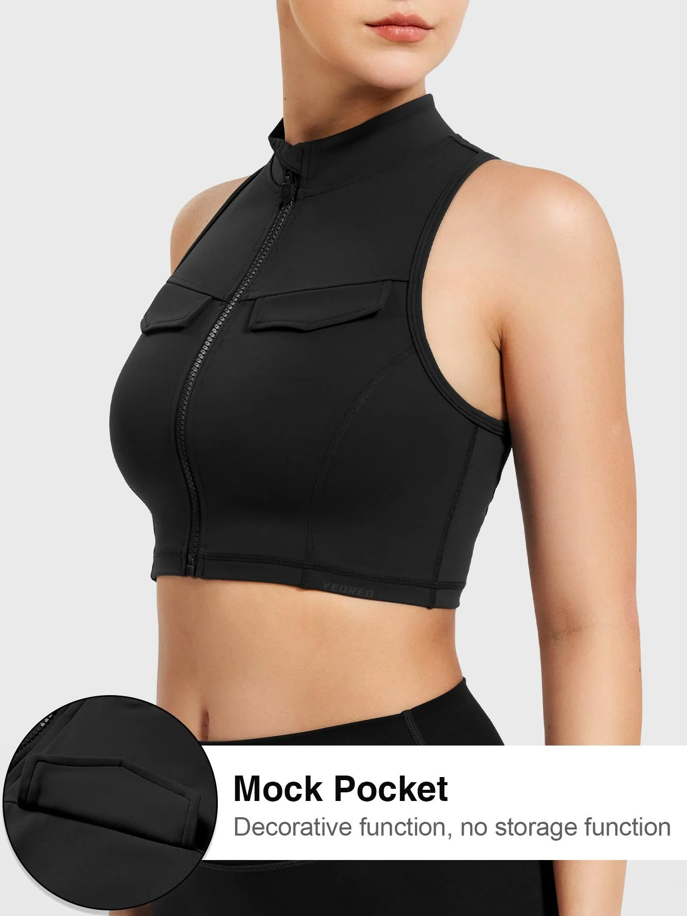 Yeoreo Chlonie CoreFlex™ Crop Tank - Image 9