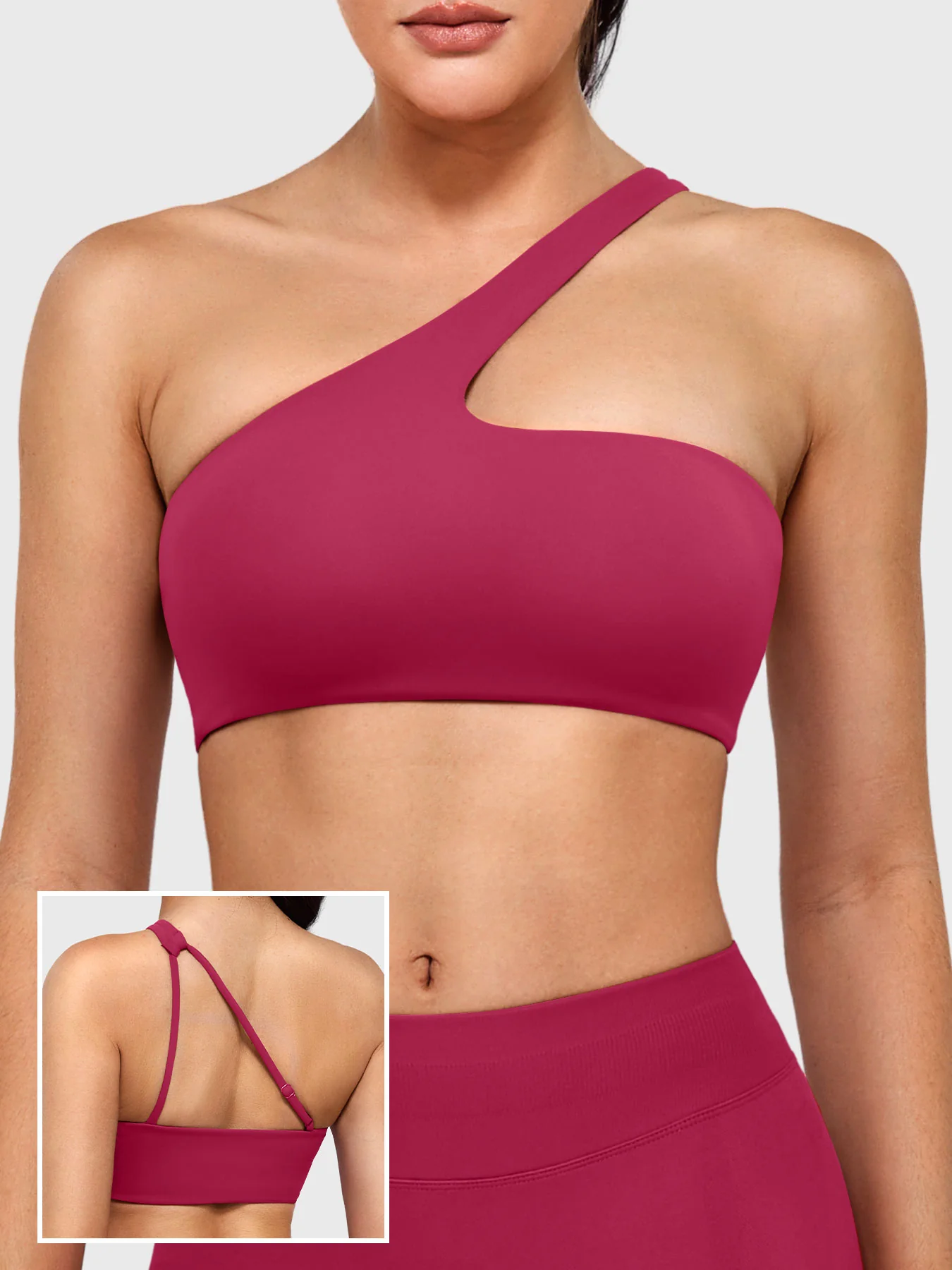 Yeoreo Claranie One-Shoulder Sports Bra