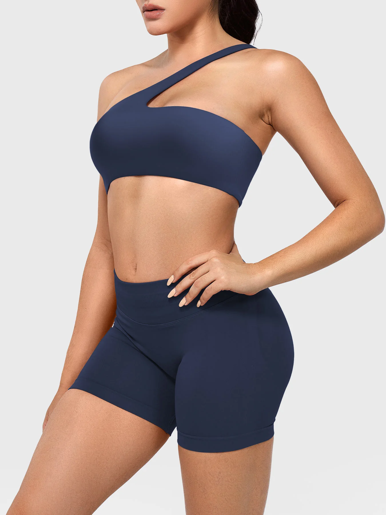 Yeoreo Claranie One-Shoulder Sports Bra - Image 12