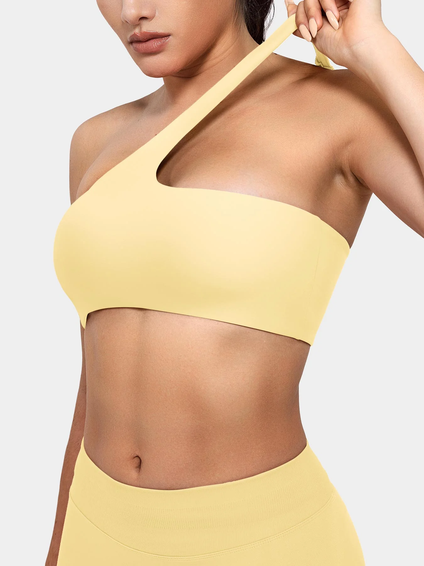 Yeoreo Claranie One-Shoulder Sports Bra - Image 16