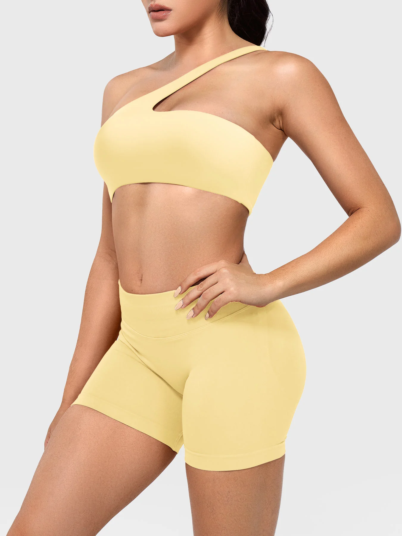 Yeoreo Claranie One-Shoulder Sports Bra - Image 18