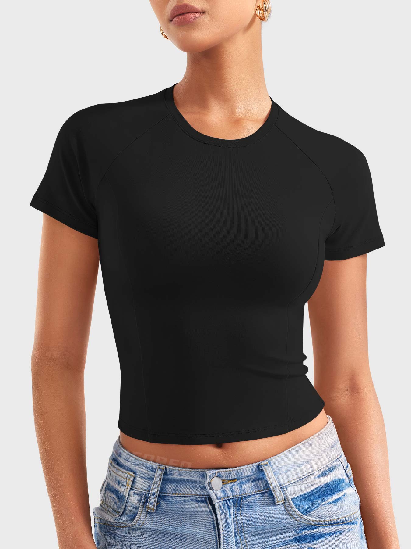 Yeoreo Corriny Raglan Sleeves Cotton T-Shirt - Image 13