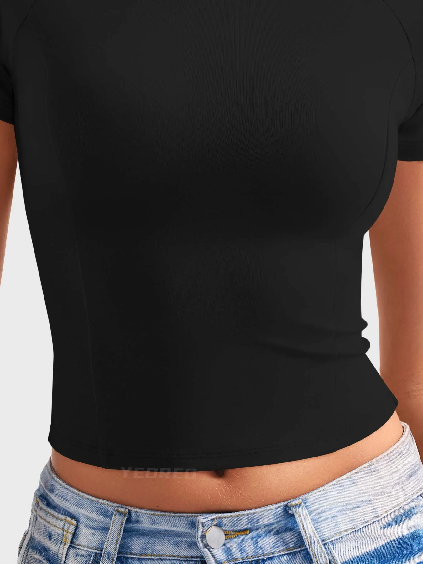 Yeoreo Corriny Raglan Sleeves Cotton T-Shirt - Image 17